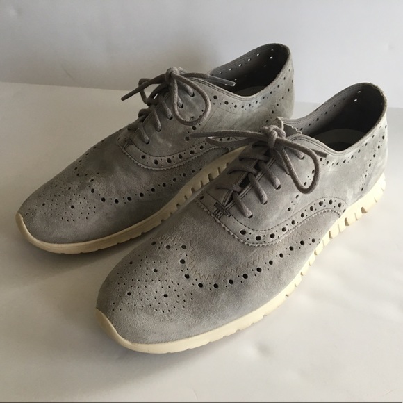 Cole Haan Zerogrand Wingtip Oxford Gray 